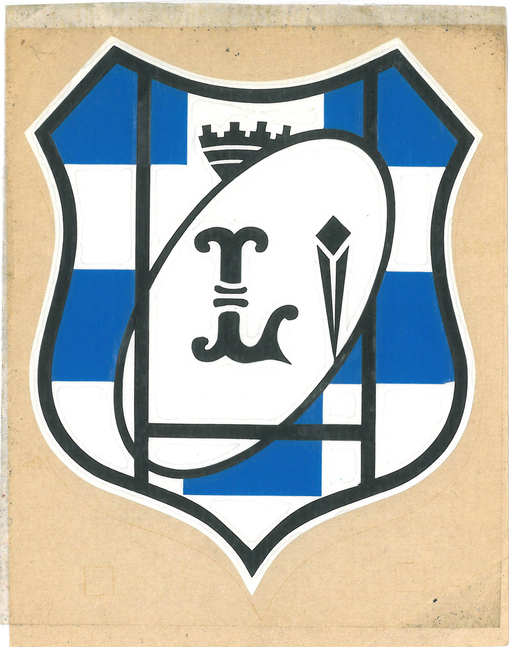 Logo en adhésif découpé