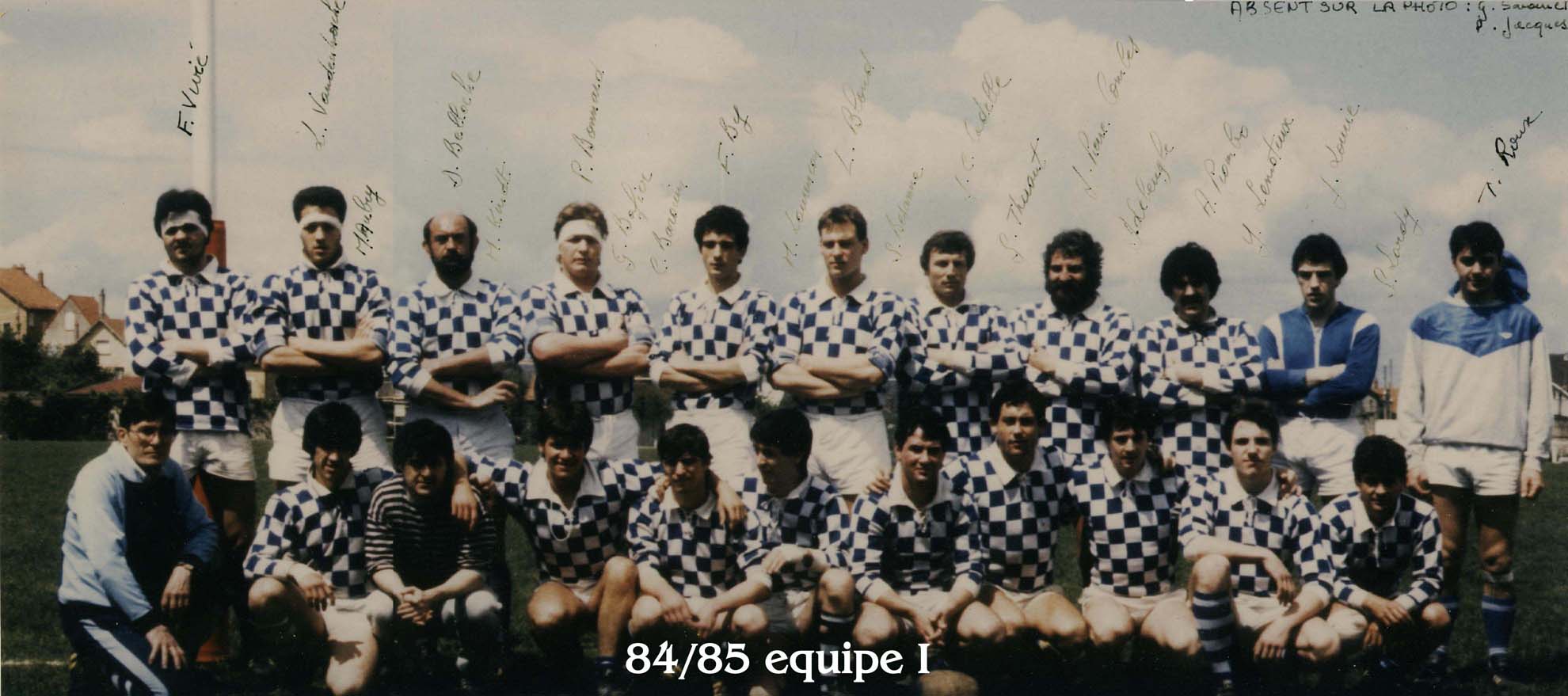 1985 – 1/4 de finale contre Dampniat