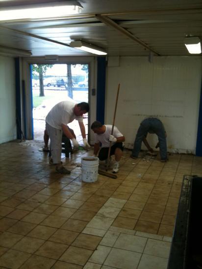 Rénovation du club-house