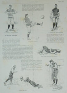 1892 - Stade Français - Rosslyn Park - "L'Illustration" - avril 1892