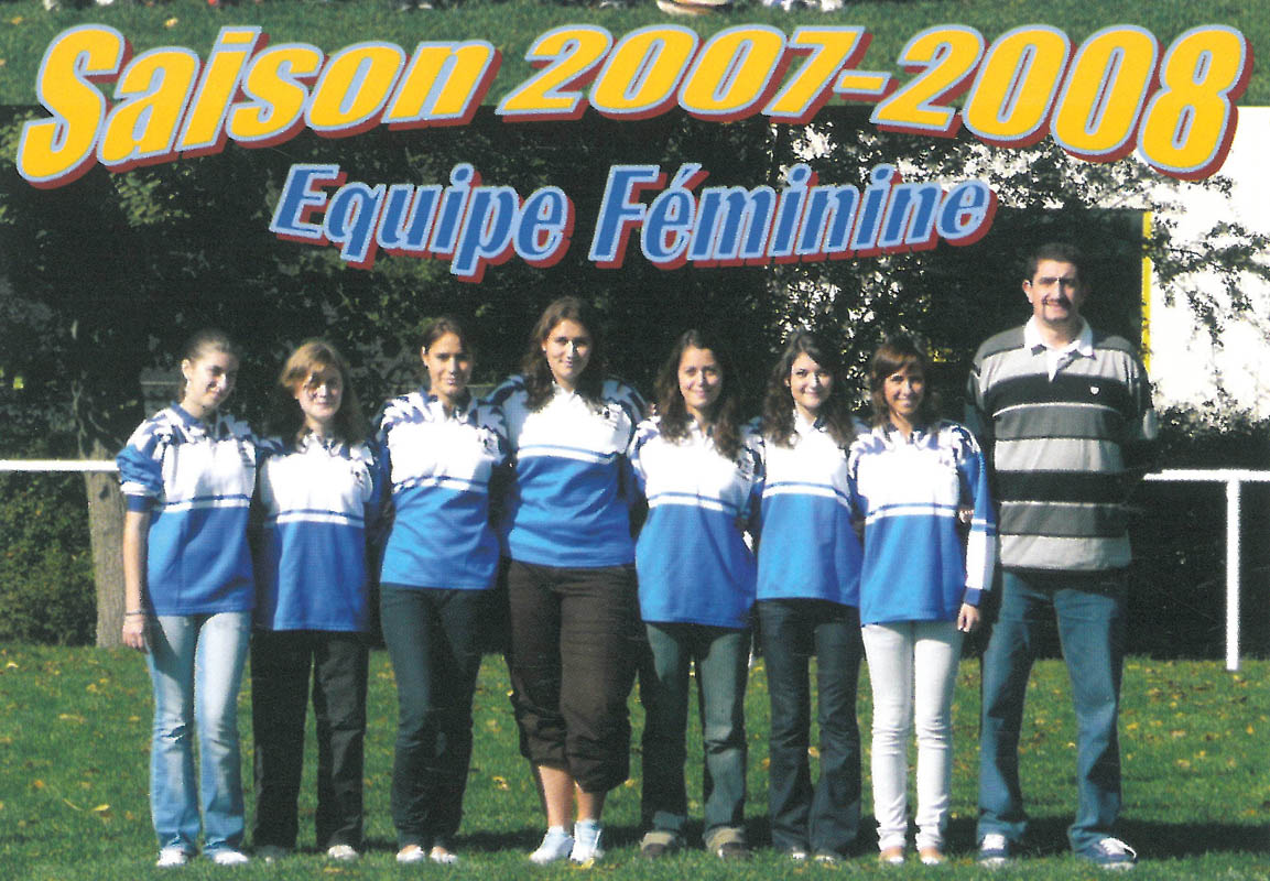 2007 08 - Plaquette Feminines equipe 2007 08 - Plaquette Feminines equipe
