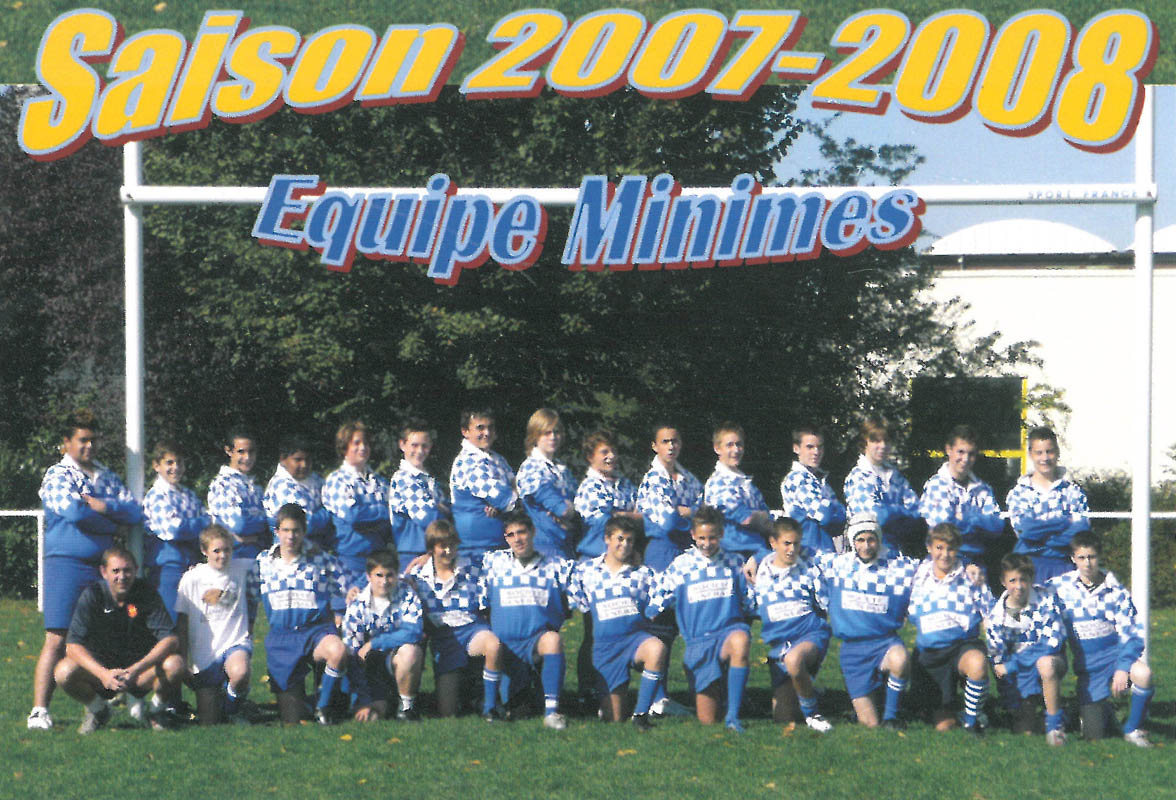 2007 08 - Plaquette Minimes equipe 2007 08 - Plaquette Minimes equipe
