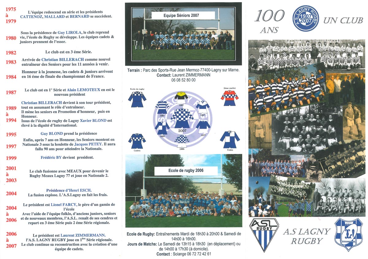 Centenaire 2007