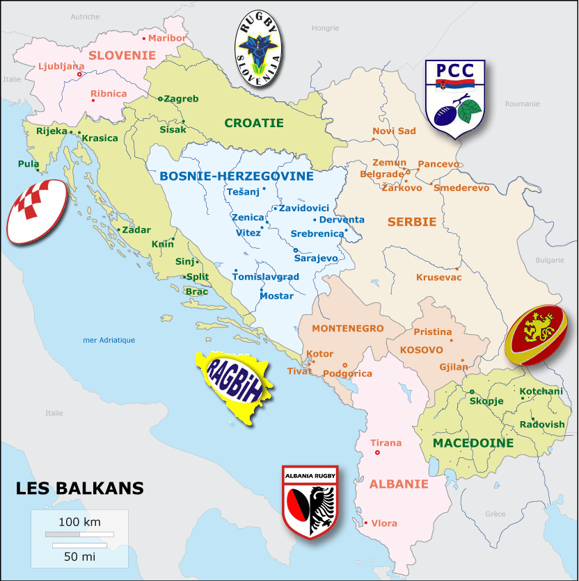 Les clubs des Balkans