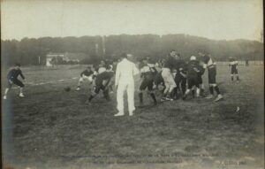 1906 - Une partie sous l'égide de la Ligue à Pau.