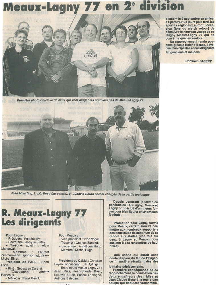 2001-08-09 - La Marne
