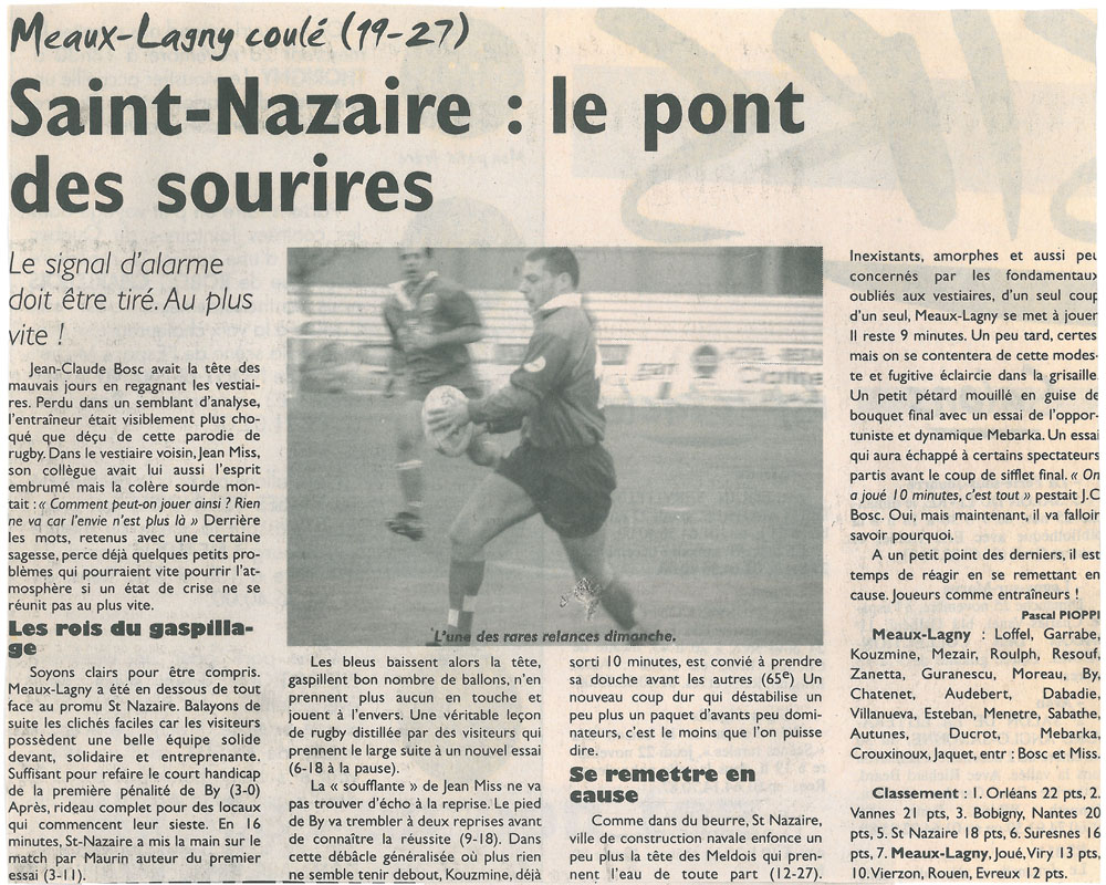 2001-11-22 - La Marne