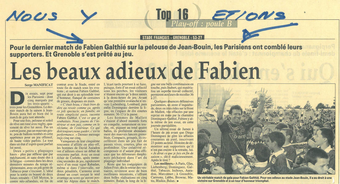 2003-05-12 - Midi Olympique