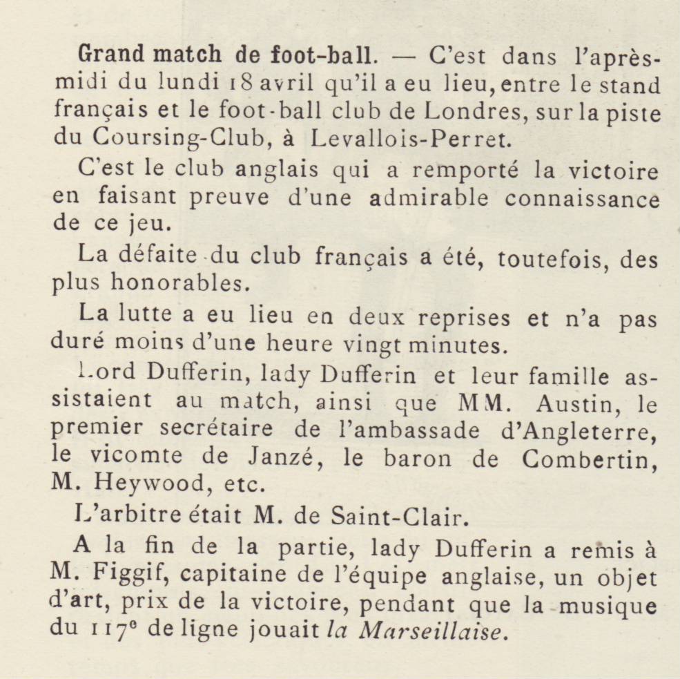 Stade Français - Rosslyn Park