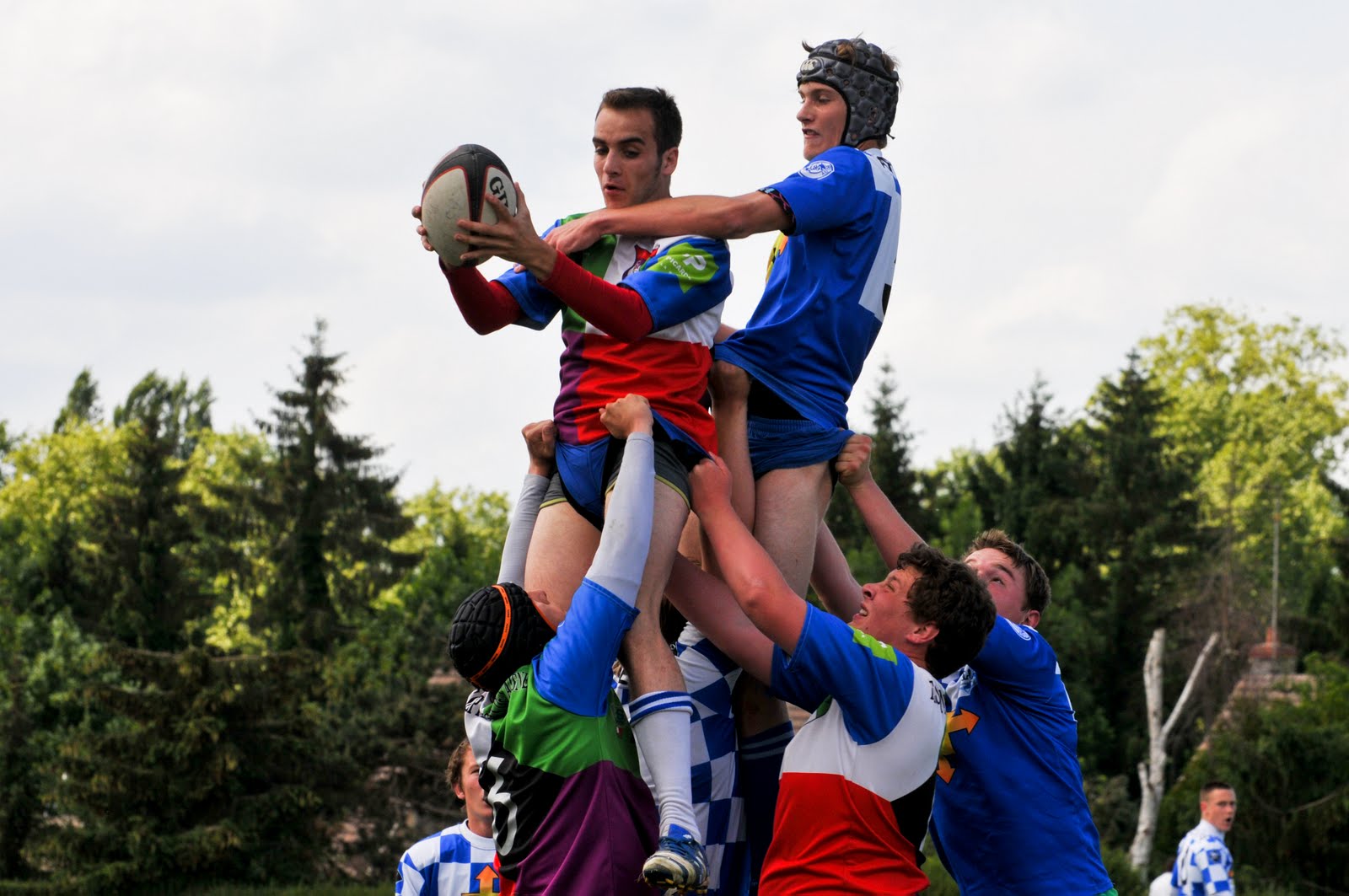 04. Julien HAMEL au contre en touche