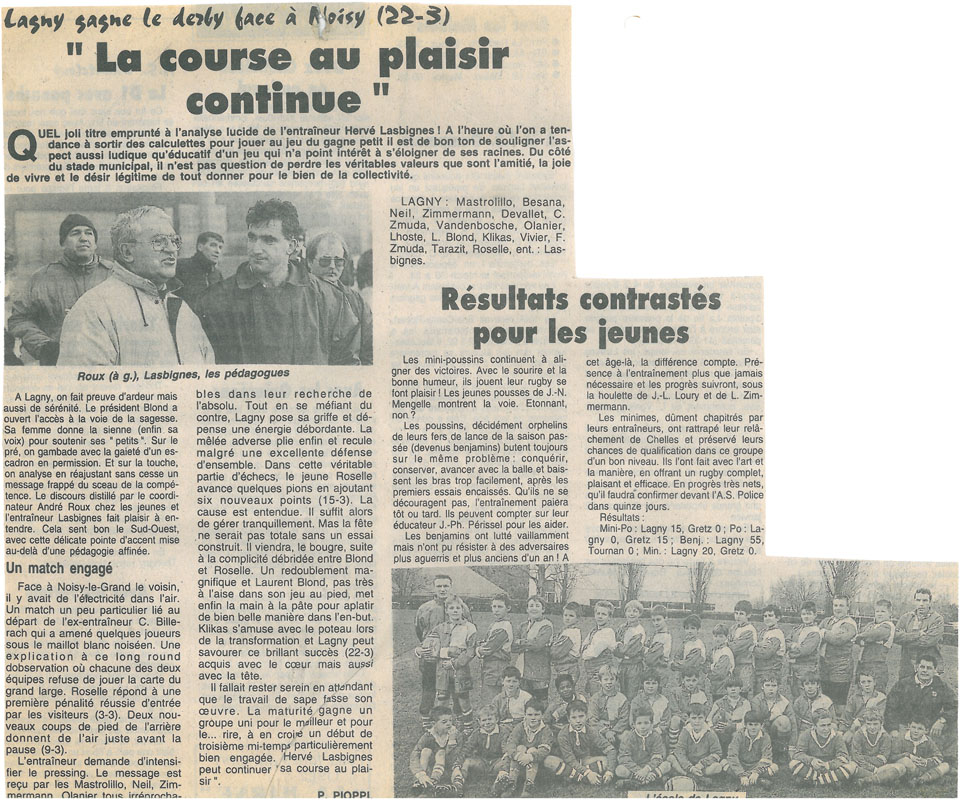 1995-01-19 - La Marne