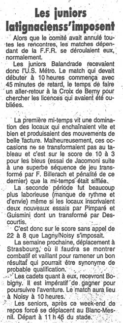1995-02-02 - La Marne