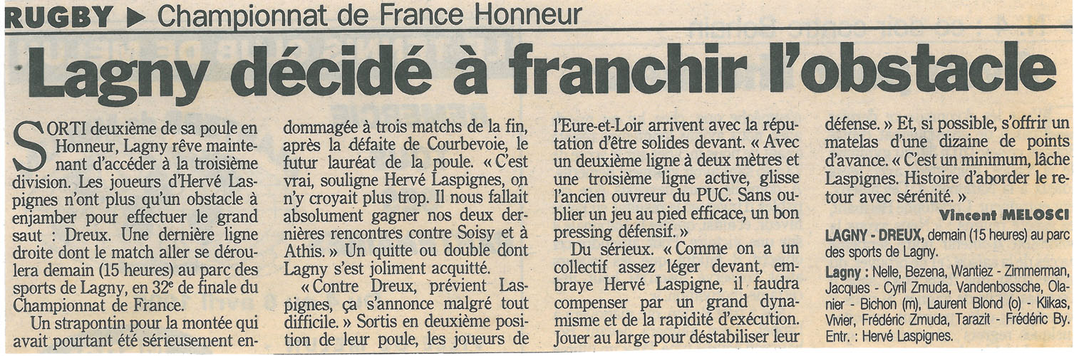 1995-04-15 - Le Parisien
