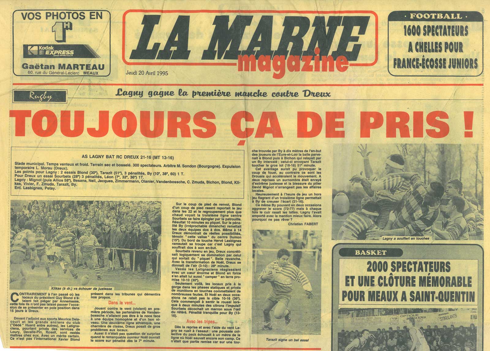 1995-04-20 - La Marne