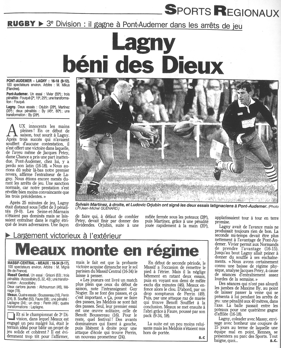 1997-10-06 - Le Parisien