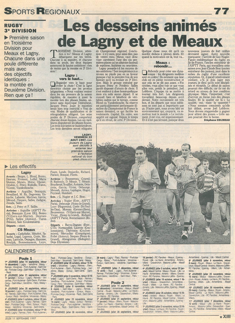 1997-09-11 - Le Parisien