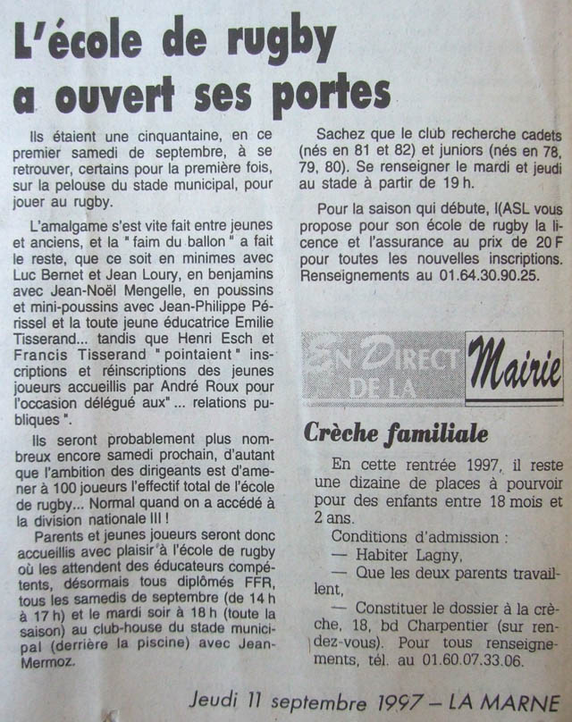 1997-09-11 - La Marne