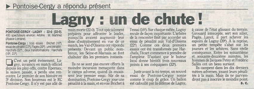 1998-01-19 - Le Parisien