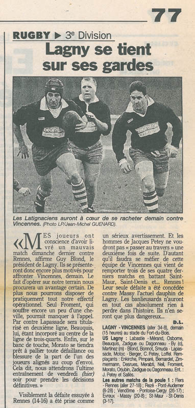 1998-02-14 - Le Parisien