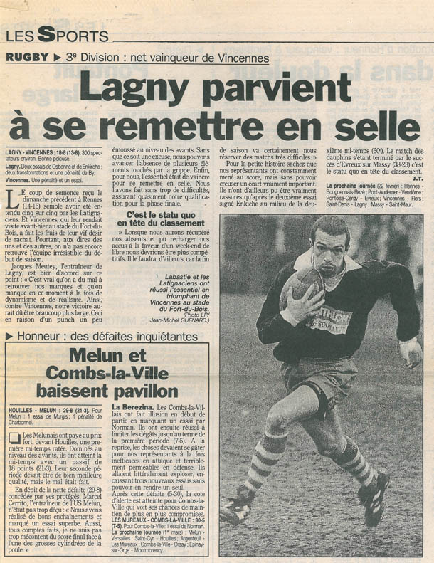 1998-02-17 - Le Parisien
