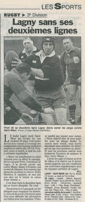 1998-03-07 - Le Parisien