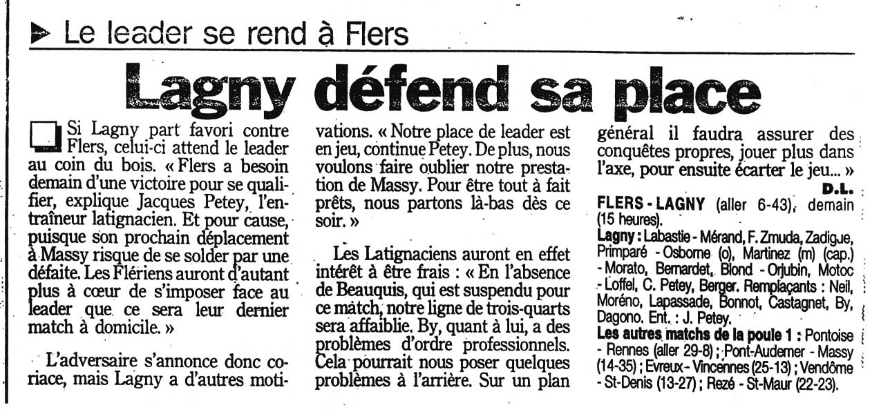 1998-03-28 - Le Parisien