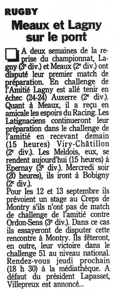 1998-09-05 - Le Parisien