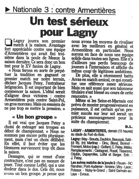 1998-09-19 - Le Parisien