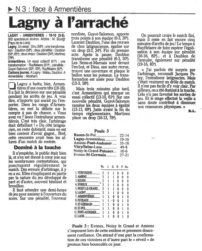 1998-09-21 - Le Parisien