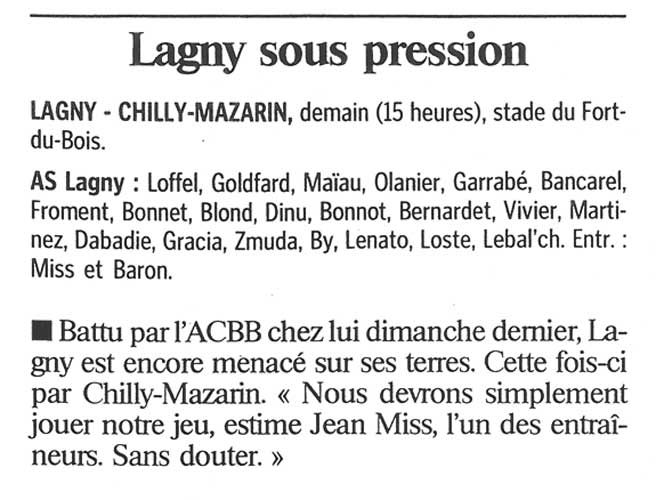 2000-09-23 - Le Parisien