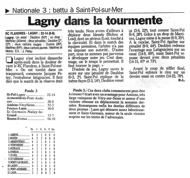 1998-09-28 - Le Parisien