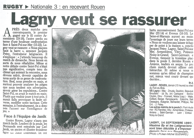 1998-10-03 - Le Parisien