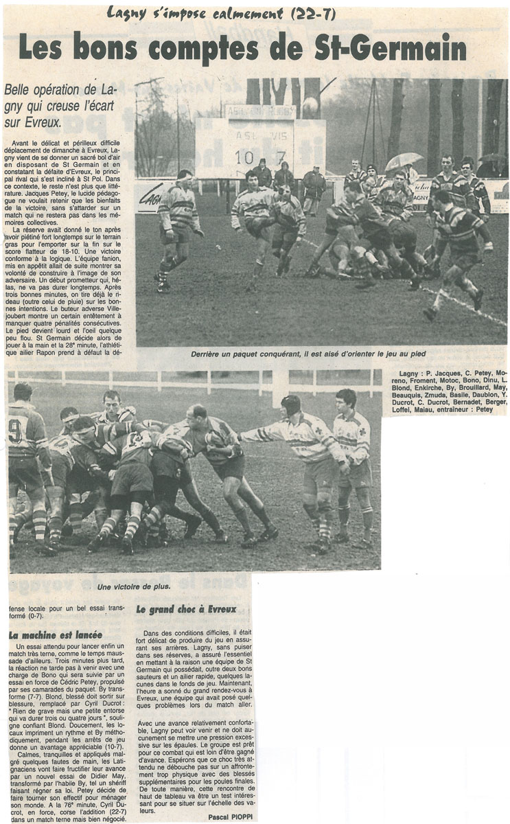 1999-02-25 - La Marne