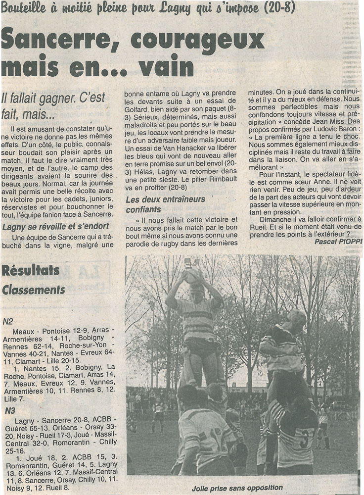 2000-10-26 - La Marne