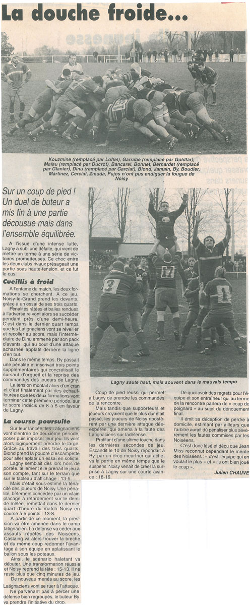2001-02-15 - La Marne