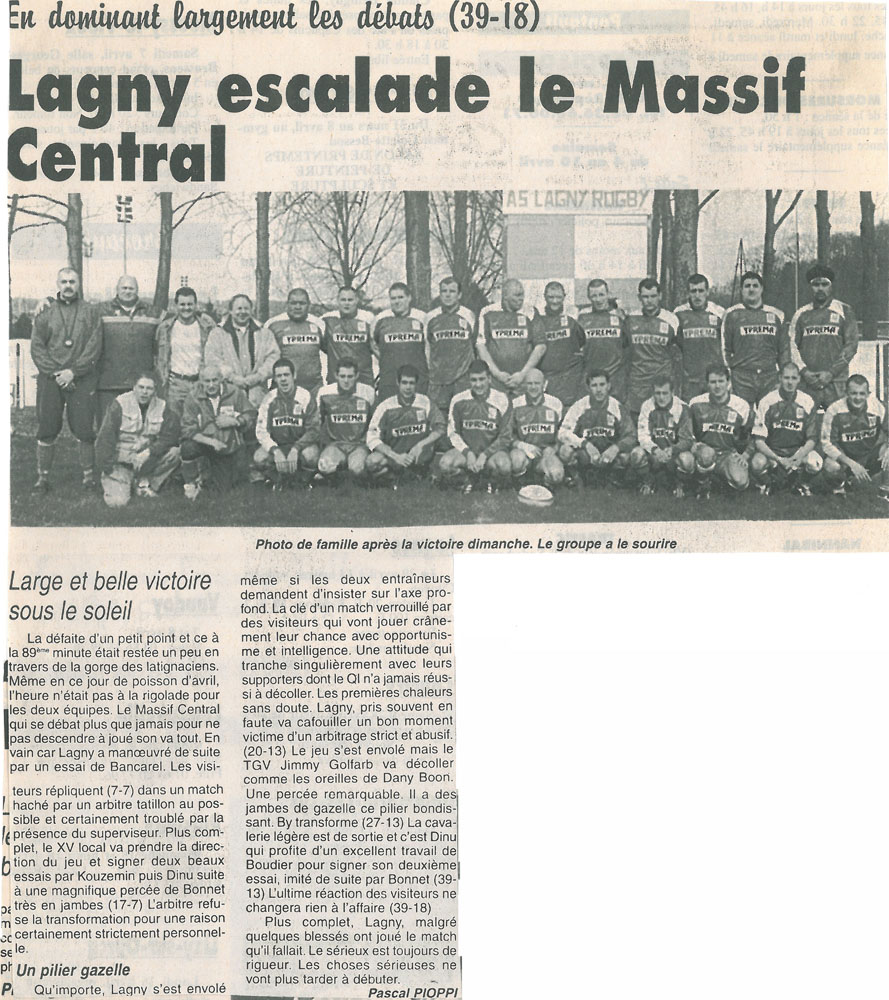 2001-04-05 - La Marne