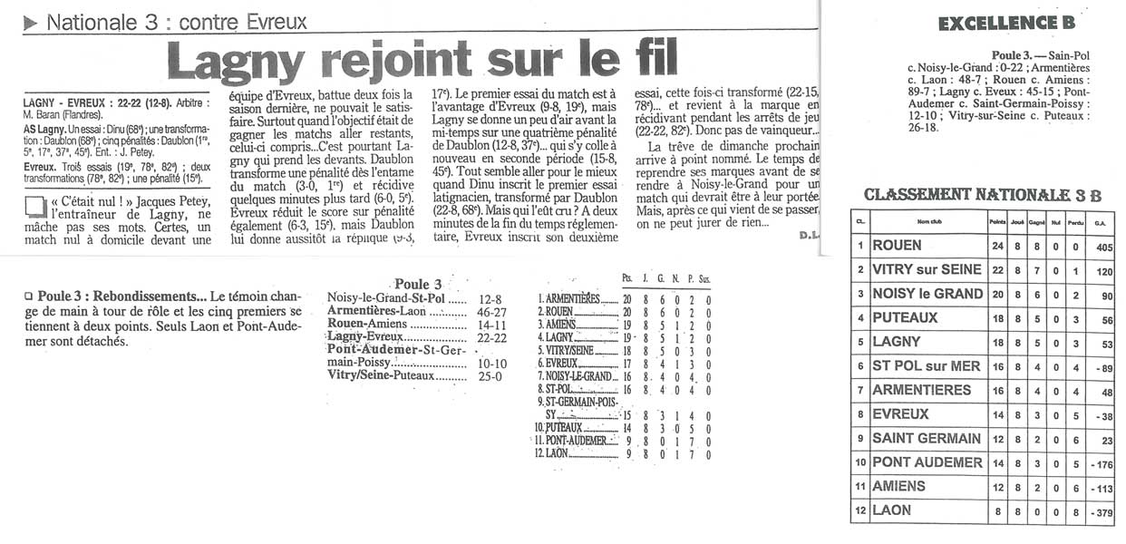 1998-11-16 - Le Parisien