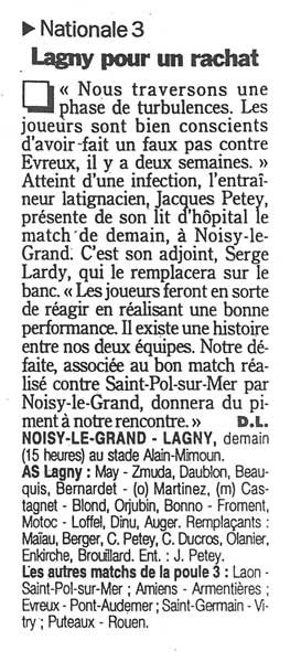1998-11-28 - Le Parisien