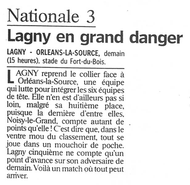 2000-11-11 - Le Parisien