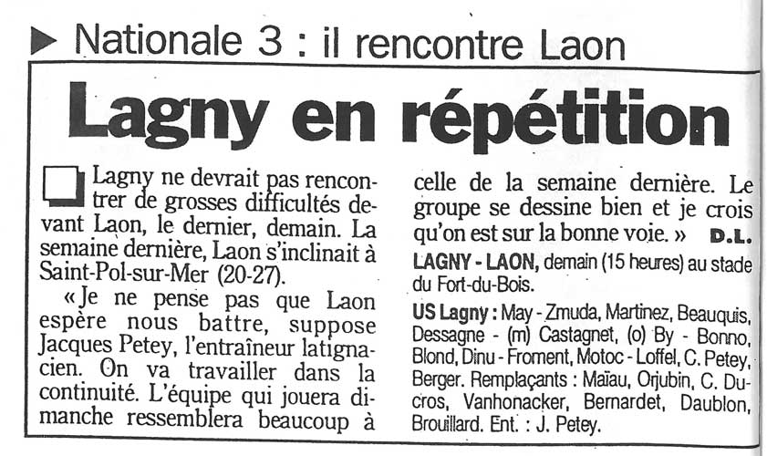 1998-12-05 - Le Parisien