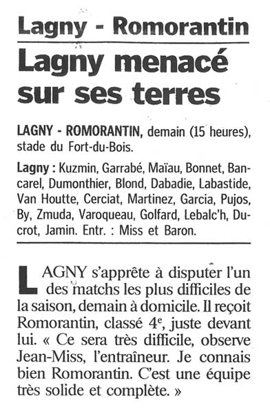 2000-12-02 - Le Parisien