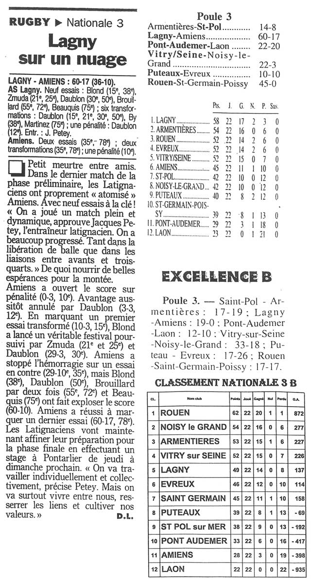 1999-04-05 - Le Parisien