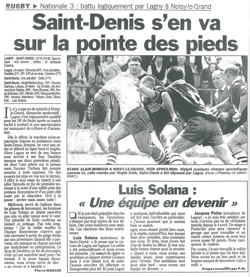 1999-04-26 - Le Parisien