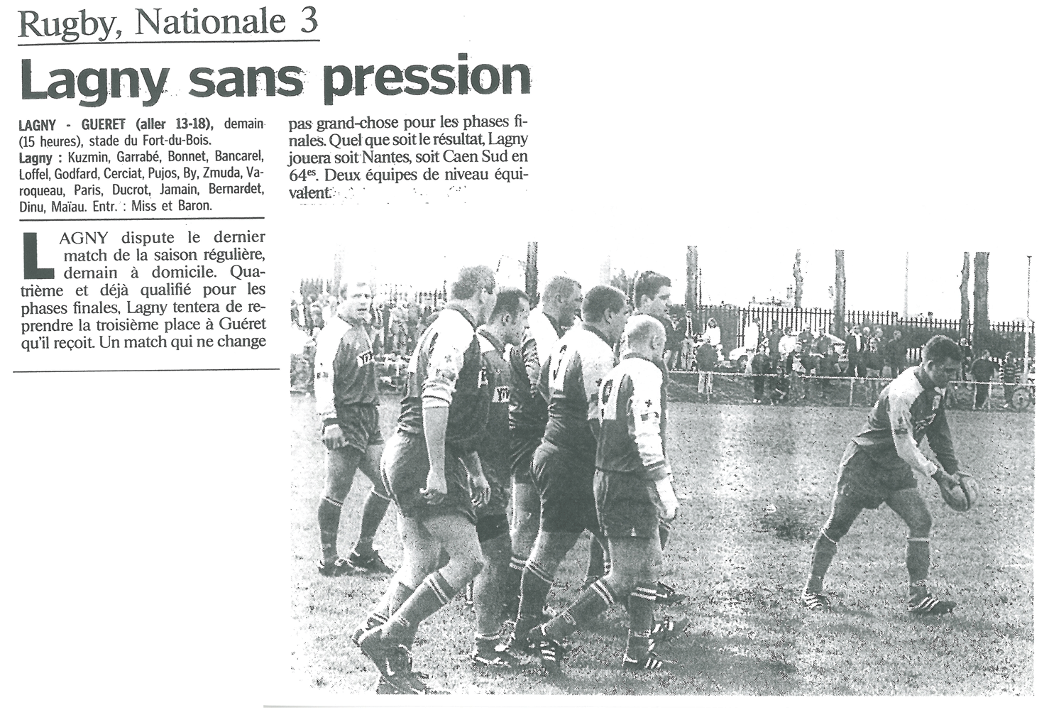 2001-04-21 - Le Parisien