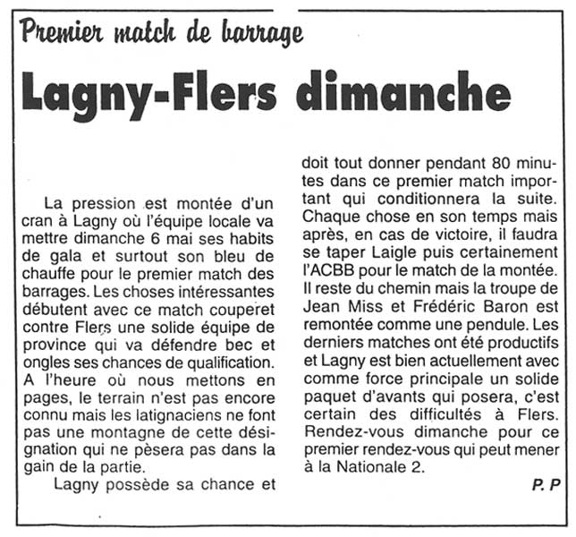 2001-05-03 - La Marne