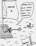 Equipe B à la A: «Attention! Vous allez tout droit vers le barrage»