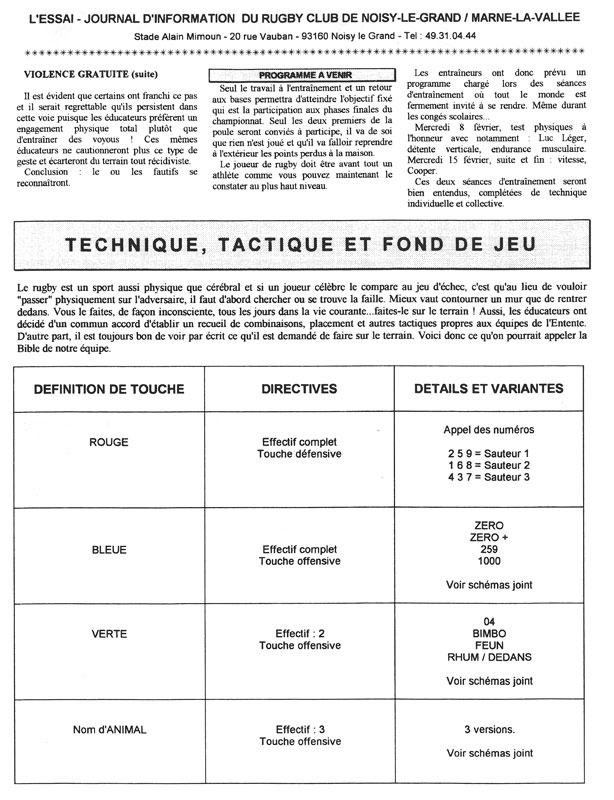 1995-02-08 - L'Essai 1995-02-08 - L'Essai