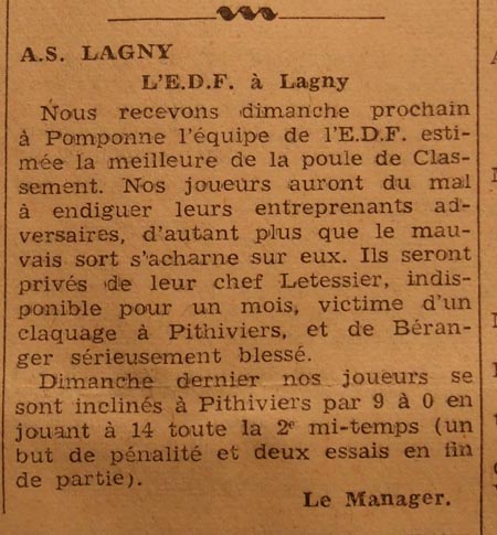 1953-02-13 - La Marne