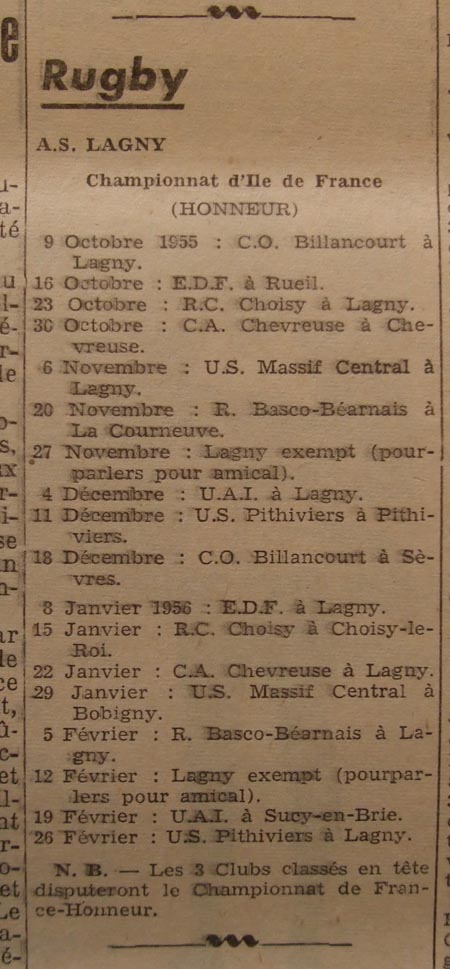 Saison 1955-1956