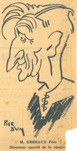M. GREBAUX Père, Directeur sportif de la réserve